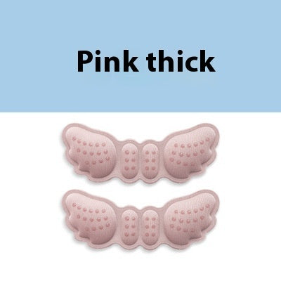 Invisible Angel Butterfly Sponge 4D Heel Grips Thickened Anti-blister Heel Grips