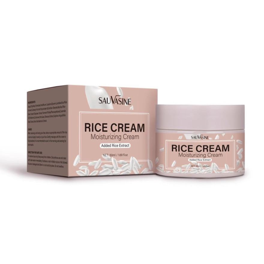 Rice Cream 50ml Brightens Skin And Softens Skin
