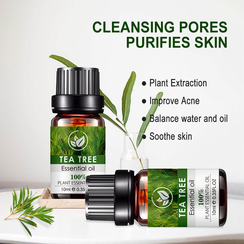 Essential Tea Tree Oil Massage Facial Body Aromatherapy Massage