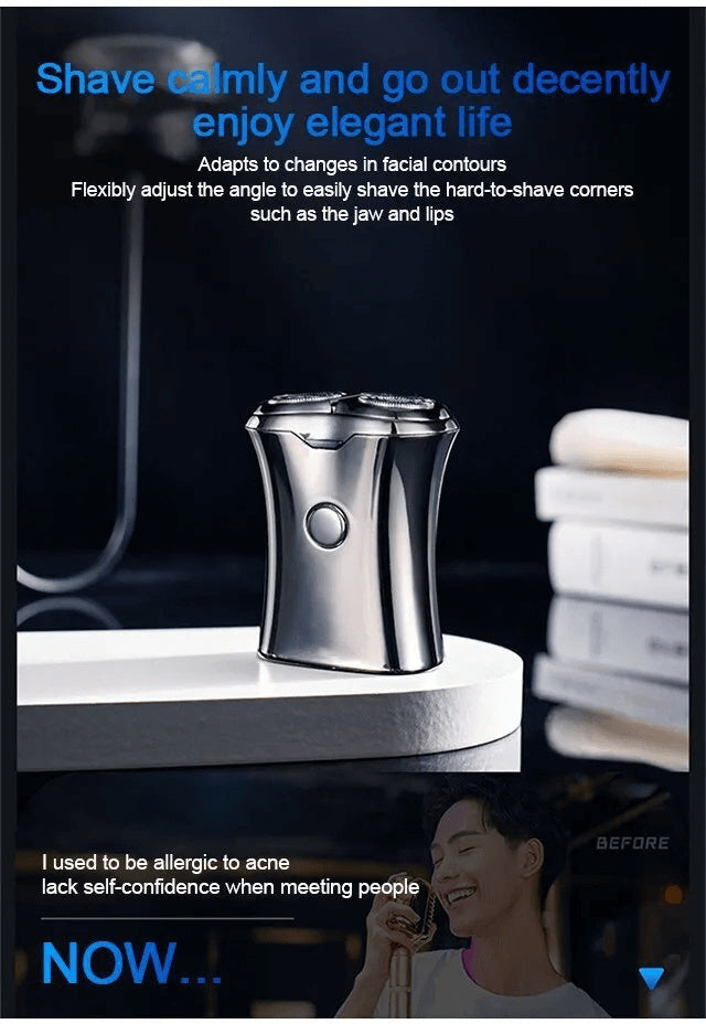 Electric Portable Mini Waterproof Razor