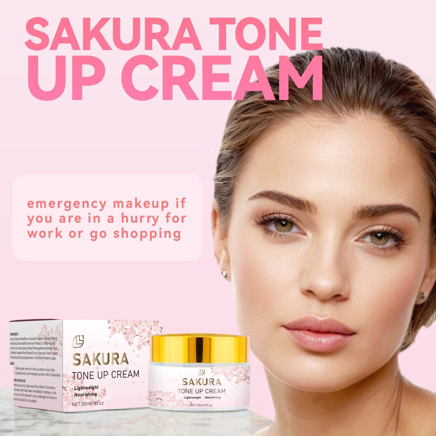 Cherry Blossom Brightening Moisturizing Cream