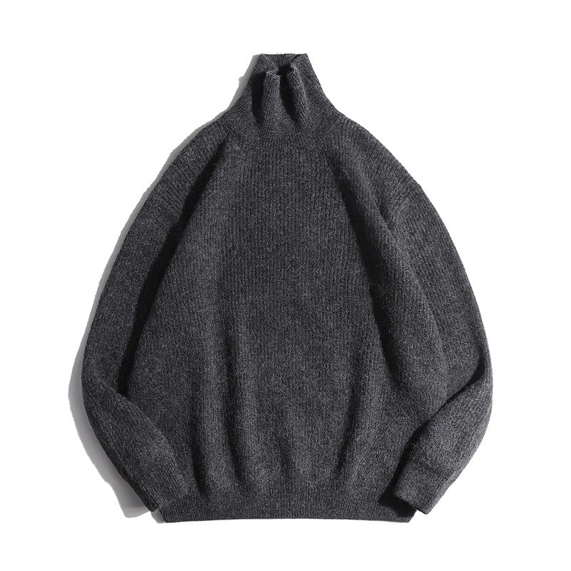 All-matching High Neck Sweater Loose Pullover