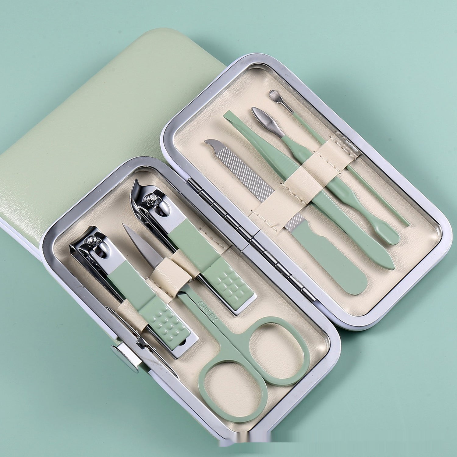 Stainless Steel Nail Scissor Set 18-piece Manicure Implement  Clippers