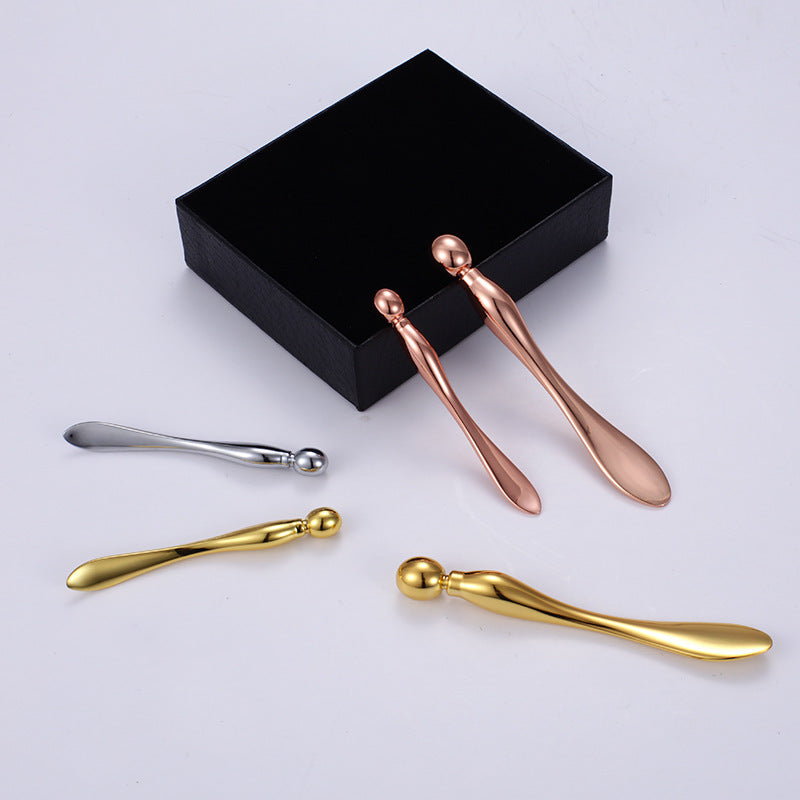 Zinc Alloy Eye Cream Facial Mask Spoon Beauty Stick