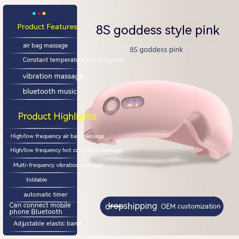 Eye Care Machine Hot Compress Vibration Massager