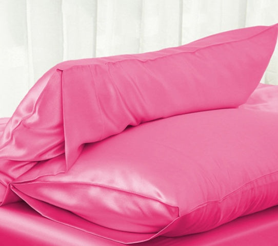 Pure Satin Silk Soft Pillowcase Cover