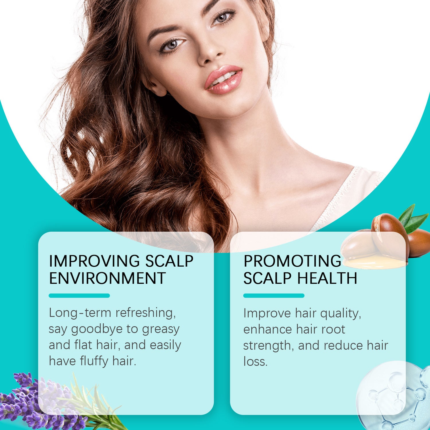 Morocco Nuts Oil Moisturizing Hair Care Set