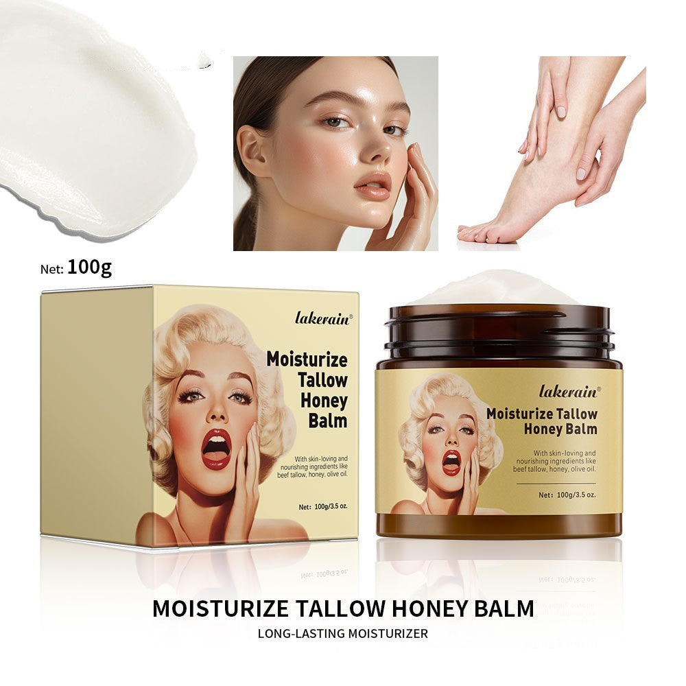 Tallow Honey Moisturizer Cream Skin Care Facial