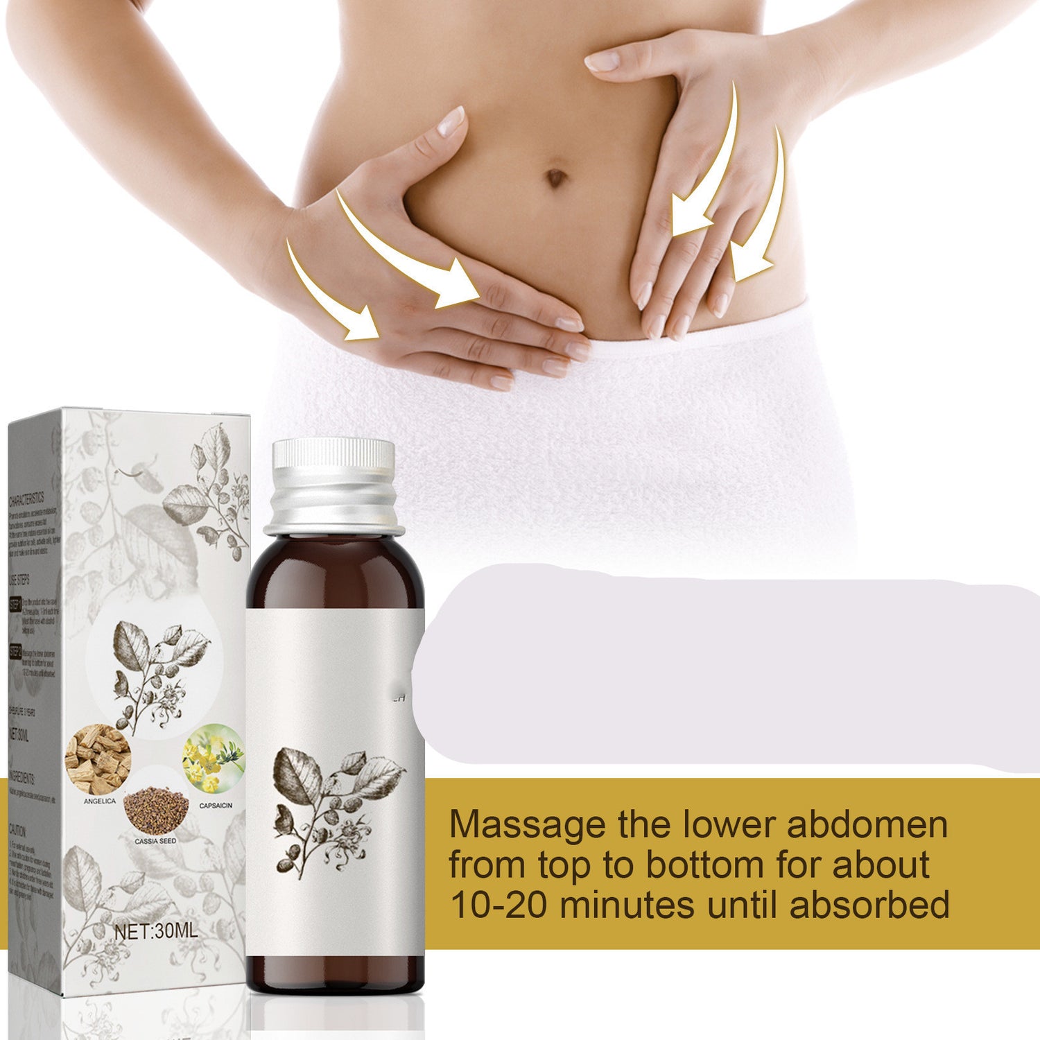 South Moon Slimming Massage Oil