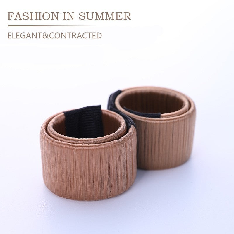 Korean Version Of The Wig Pan Hairpin Bun Head