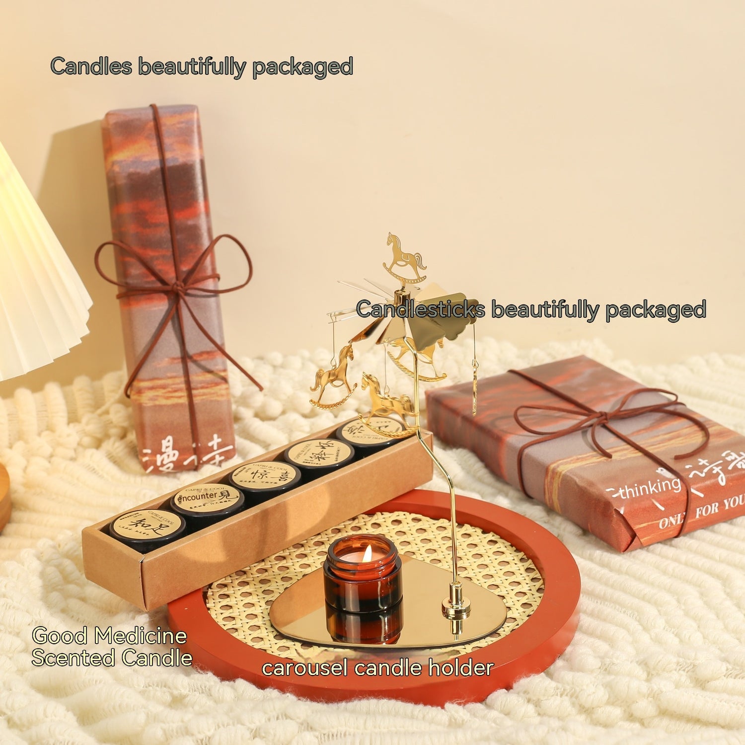 Girls Light Perfume Gift Atmosphere Aromatherapy Candle