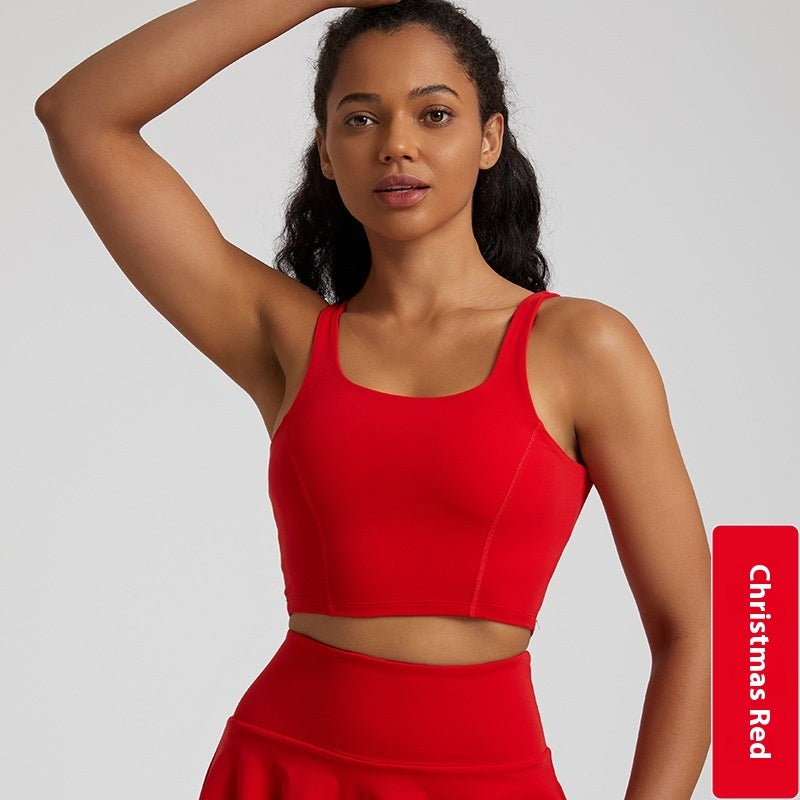 Sexy Beauty Back Sports Underwear Nude Feel Workout Bra