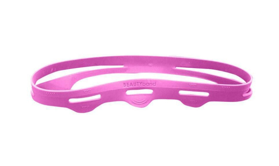 Elastic sweat-proof silicone headband