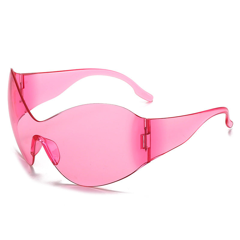 Steampunk Women's Oversized Sunglasses Trend