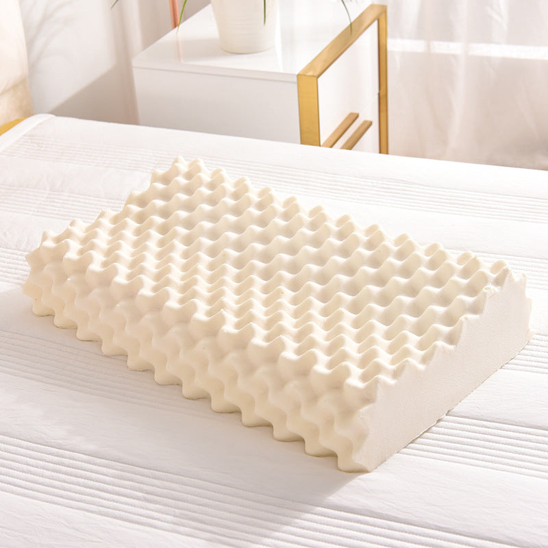 Natural Latex Single Neck Massage Pillow