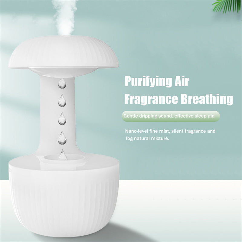 Anti-Gravity Silent Water Droplet Humidifier Cool Mist Maker Fogger