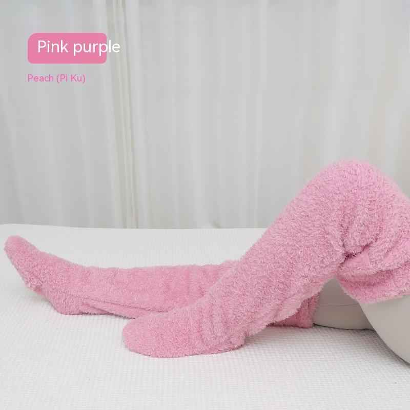 Long Fuzzy Fleece Warm Socks