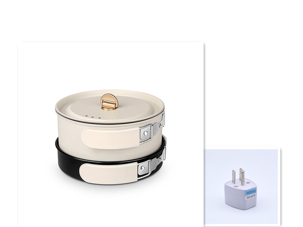 Multifunctional Portable Electric Stacking Travel Pot