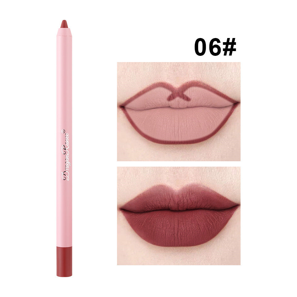 Lip Liner Waterproof Matte Finish Cameo Brown Hook Line Lip Lipstick Pen