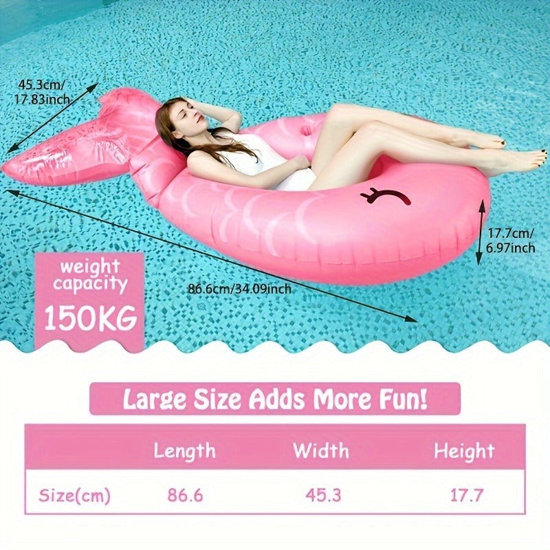 PVC Inflatable Mermaid Recliner