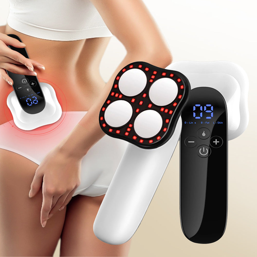 4 In 1 Cordless Electric Fat Remover Body Massager For Belly Waist Slim Fat Burning For Arm Leg Butt Cordless Body Sculpting Machine