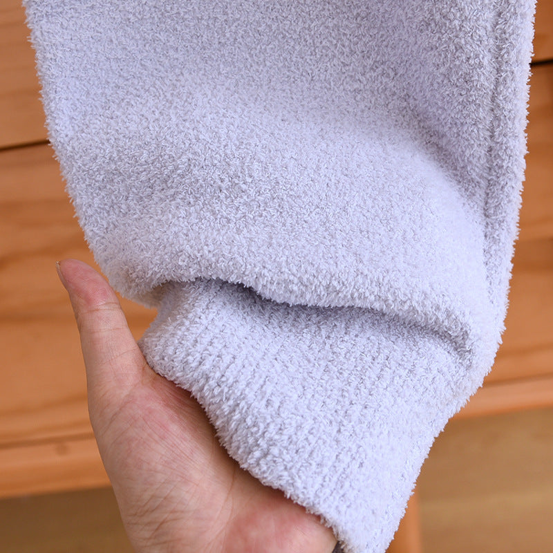 Soft Fleece Pajama Set, Top and Pants