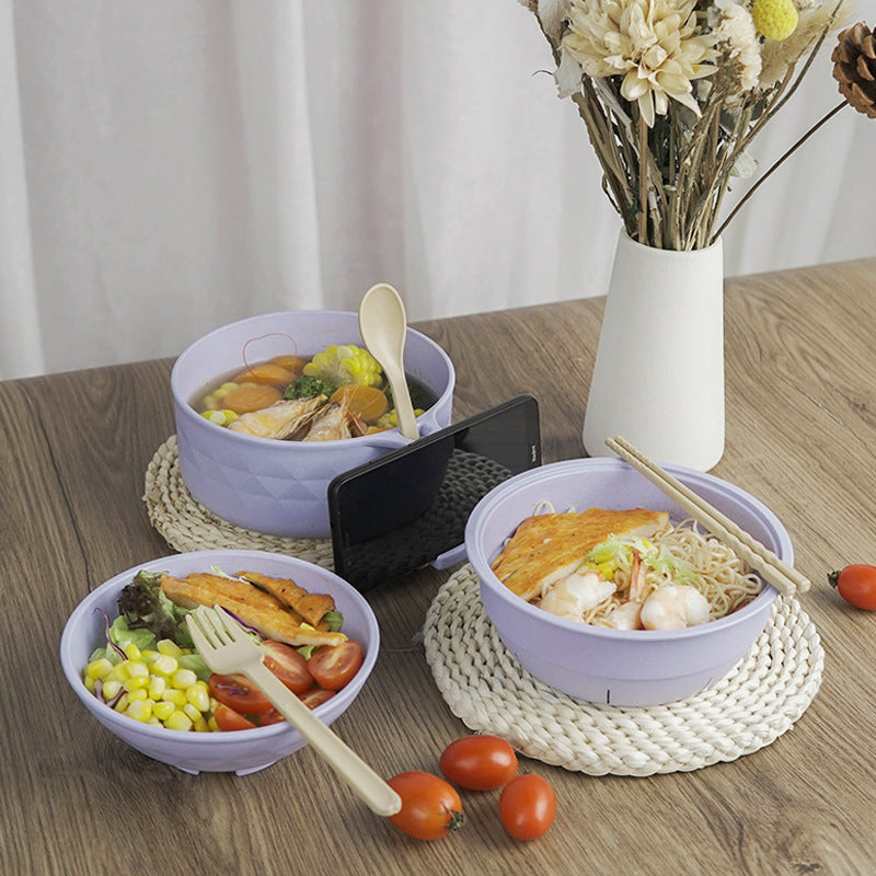 Ramen Noodle Bowl Tableware Set 6-pc