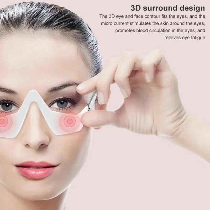 3D Eye Beauty Device Micro-Current Pulse Eye Relax Reduce Wrinkles and Dark Circle Remove Eye Bags Massager Beauty Tool