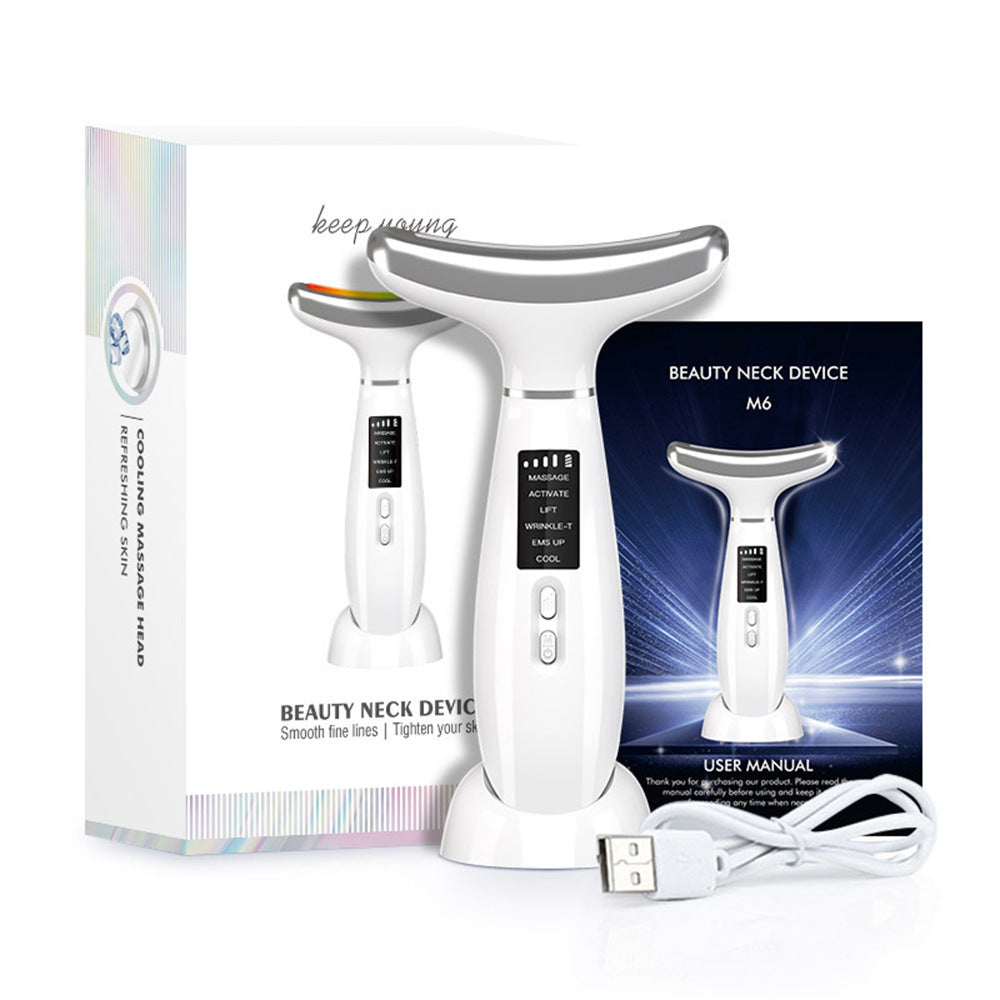 Multifunctional Ice Compress Illuminet Neck Beauty Instrument