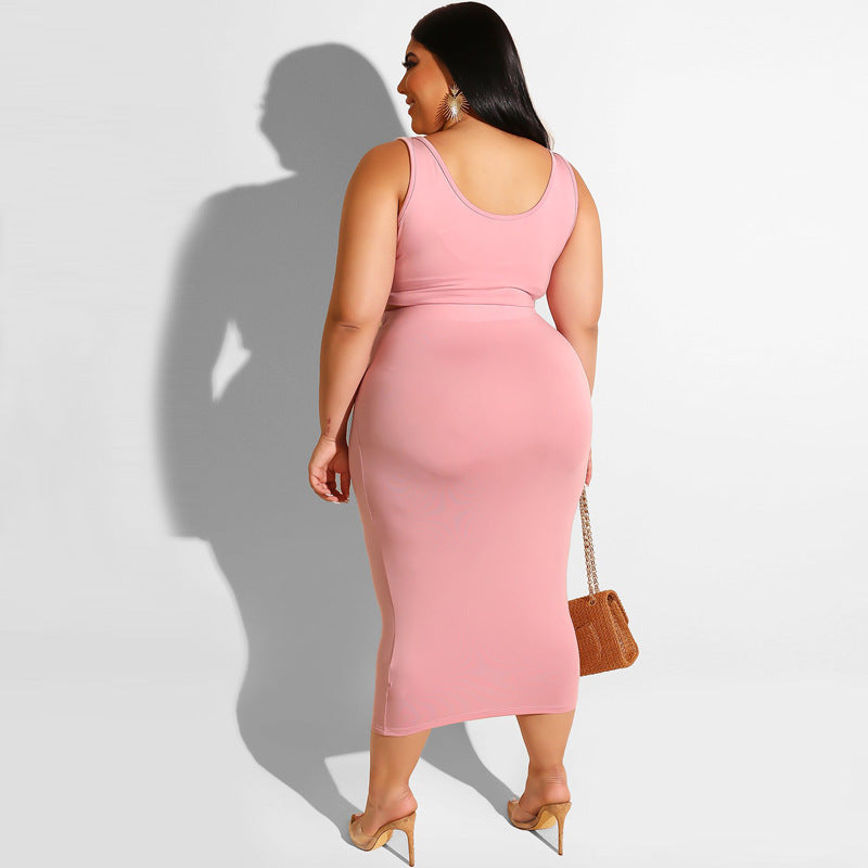 Hip Strap Casual Suit Women's Two-piece Suit