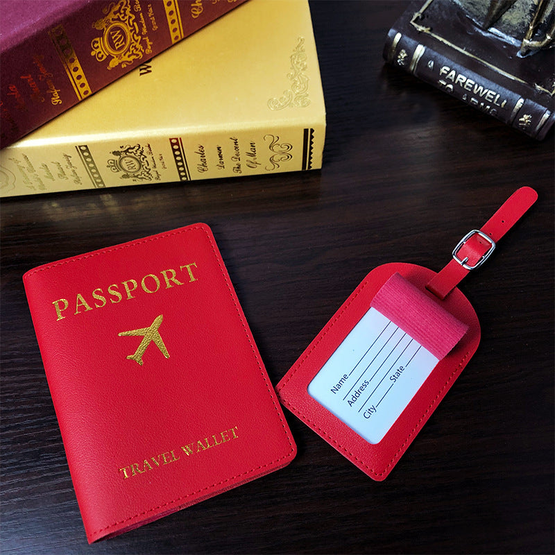 Luggage Tag Passport Cover