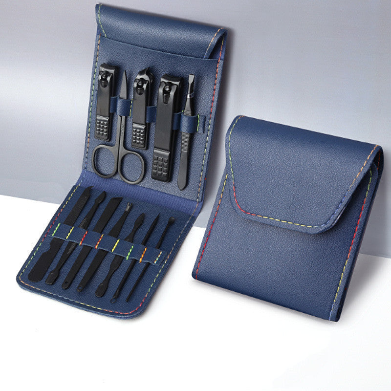 Nail Clippers Set Folding Bag Type Household Pedicure Ear Pick Manicure Tool