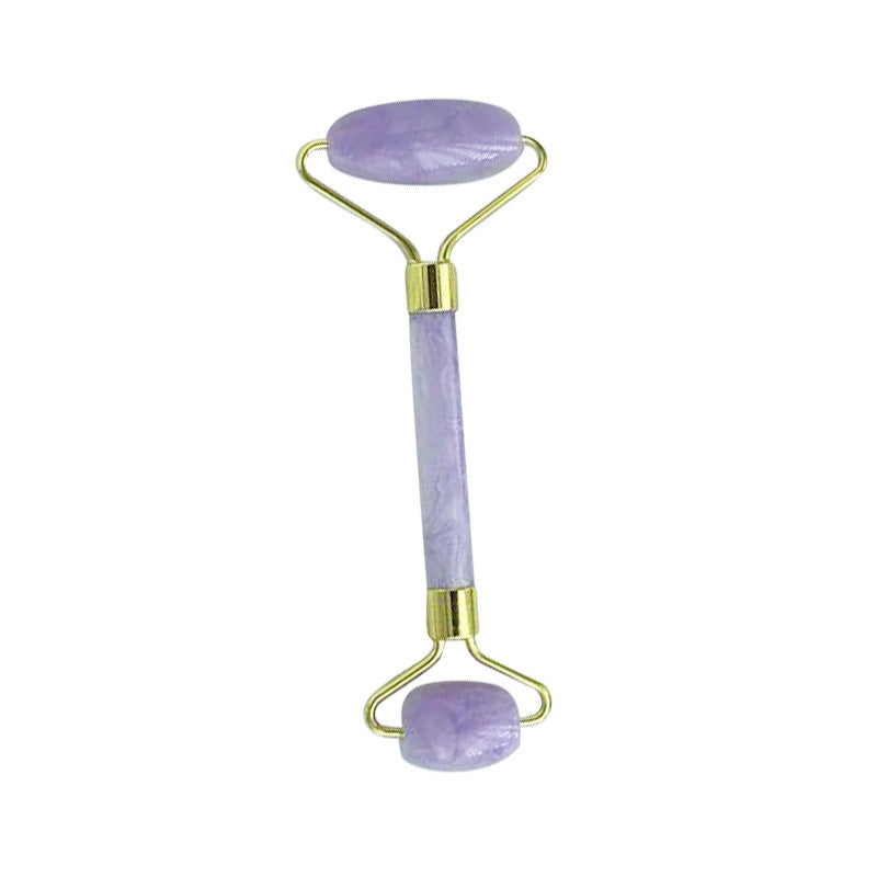 Lavender Crystal Double Head Massage Roller