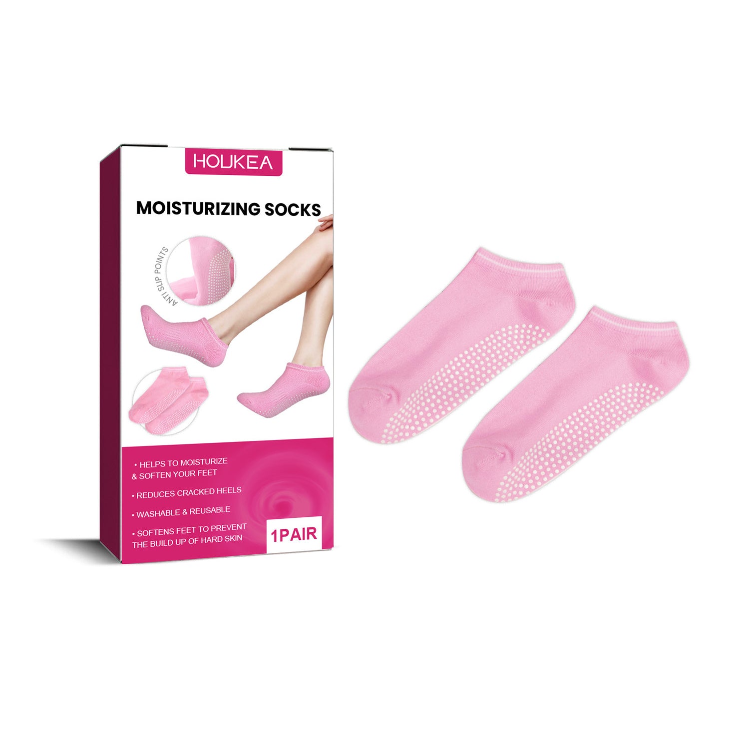 Moisturizing Treatment Gloves Foot Sock