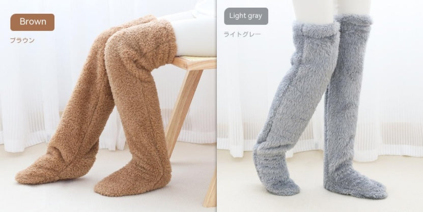 Long Fuzzy Fleece Warm Socks