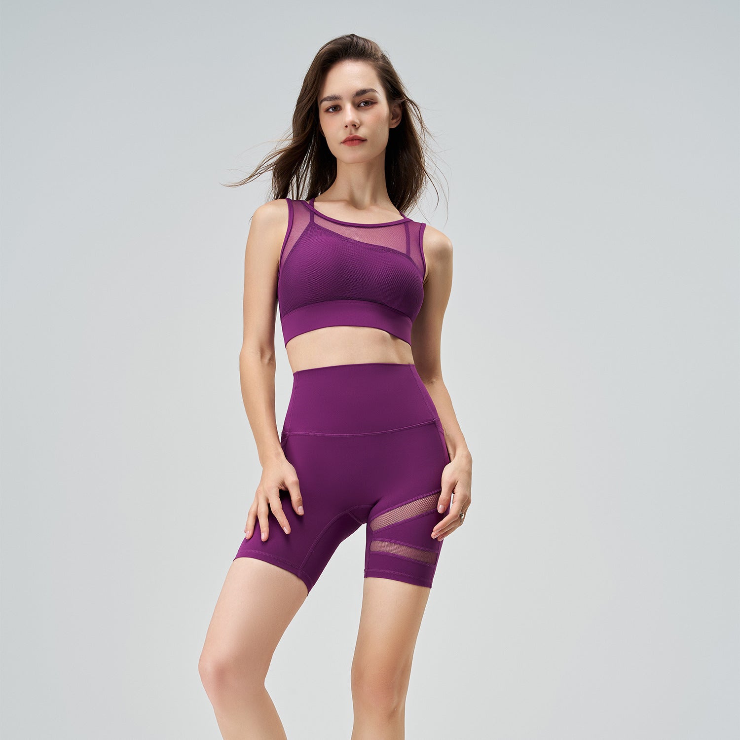 Fashion Personality Plus Size Yoga Clothes Suit