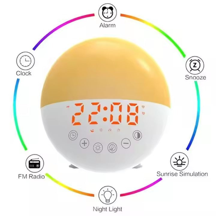 Popular Natural Light Siren Best Selling Halloween Wake Up Light