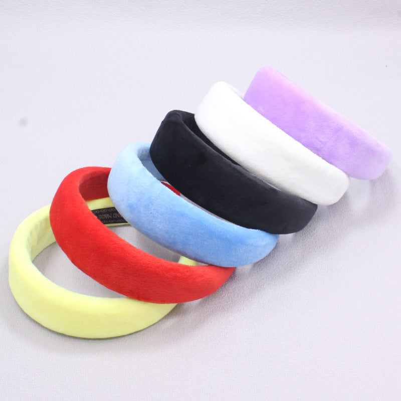 Cross-border new plush headband