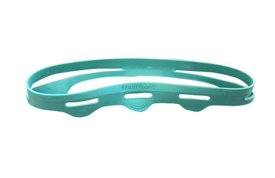 Elastic sweat-proof silicone headband