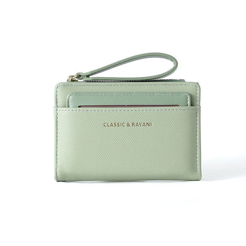 Elegant Simplicity Zipper Tie Wallet