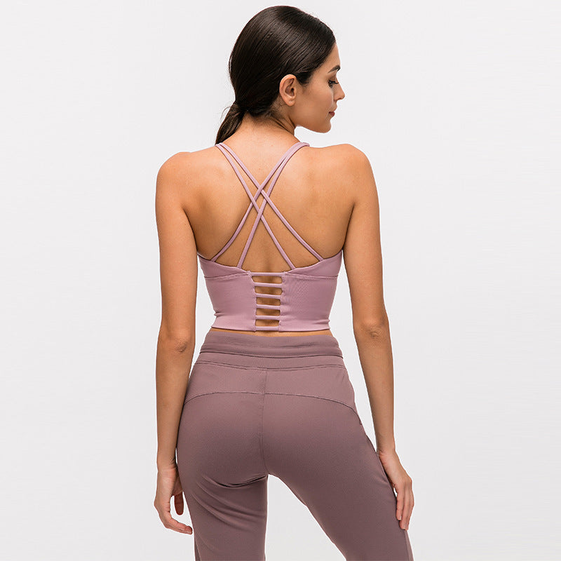 Cross Back Yoga Top