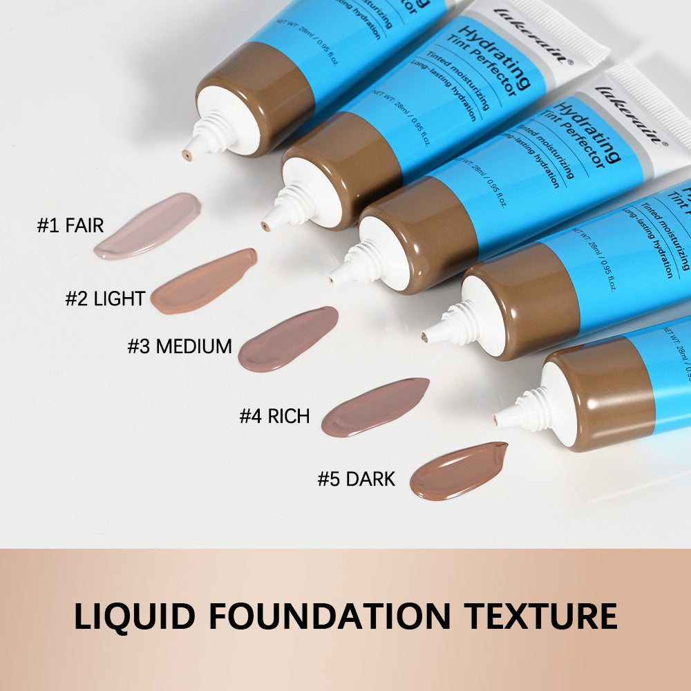 Long-Lasting Moisturizing Even Skin Color Concealer Moisturizing Light Foundation Cream