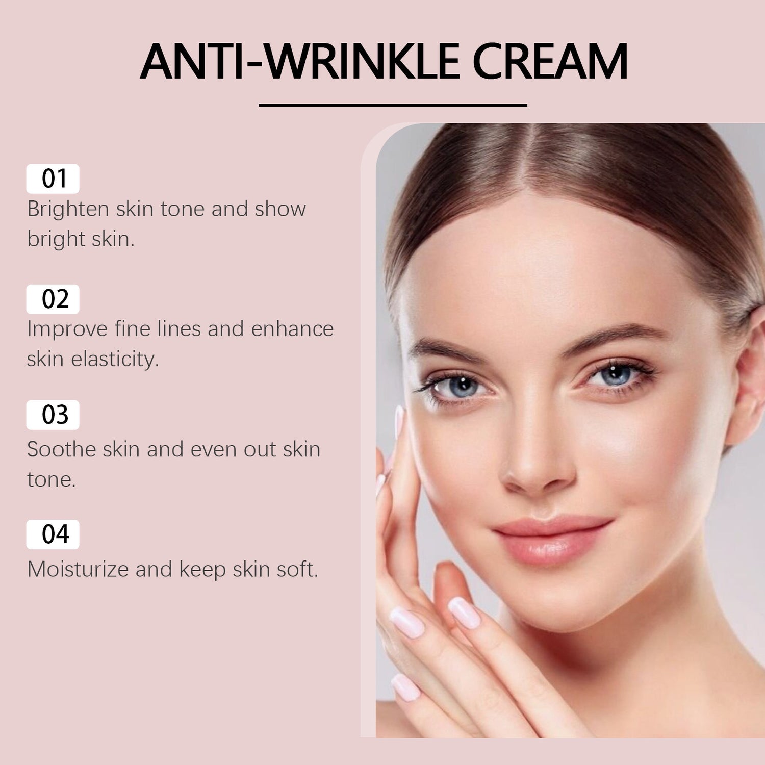Gentle Nourishing Moisturizing Shrink Pores Delicate Skin Moisturizing Skin Rejuvenation Cream