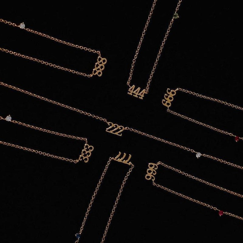 Stainless Steel Angel Digital Diamond Pendant Necklace