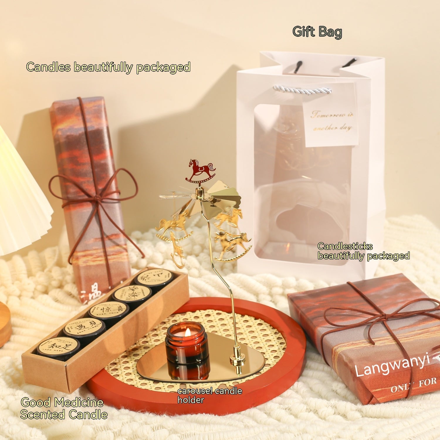 Girls Light Perfume Gift Atmosphere Aromatherapy Candle