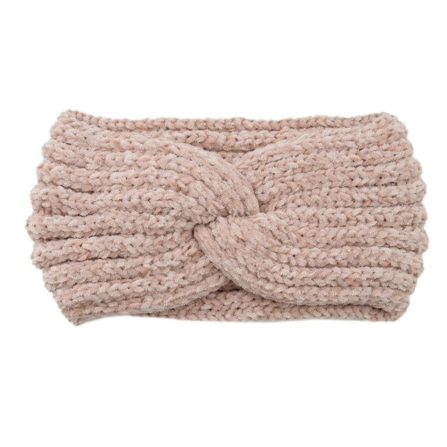 Knitted headband
