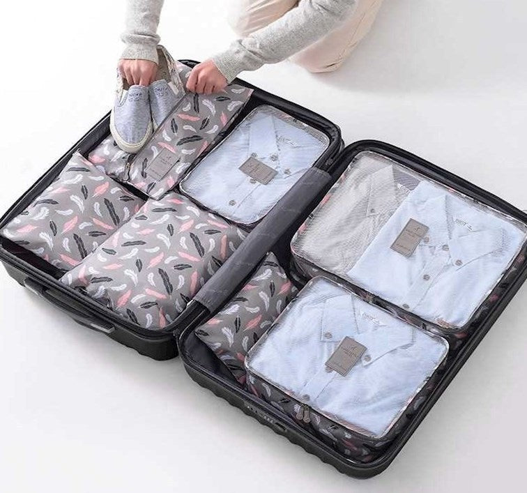 Travel storage bag set