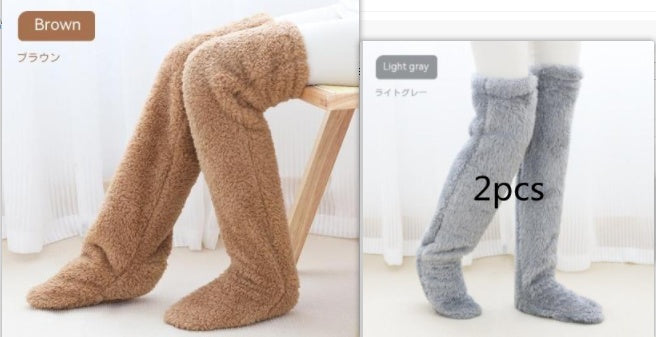 Long Fuzzy Fleece Warm Socks