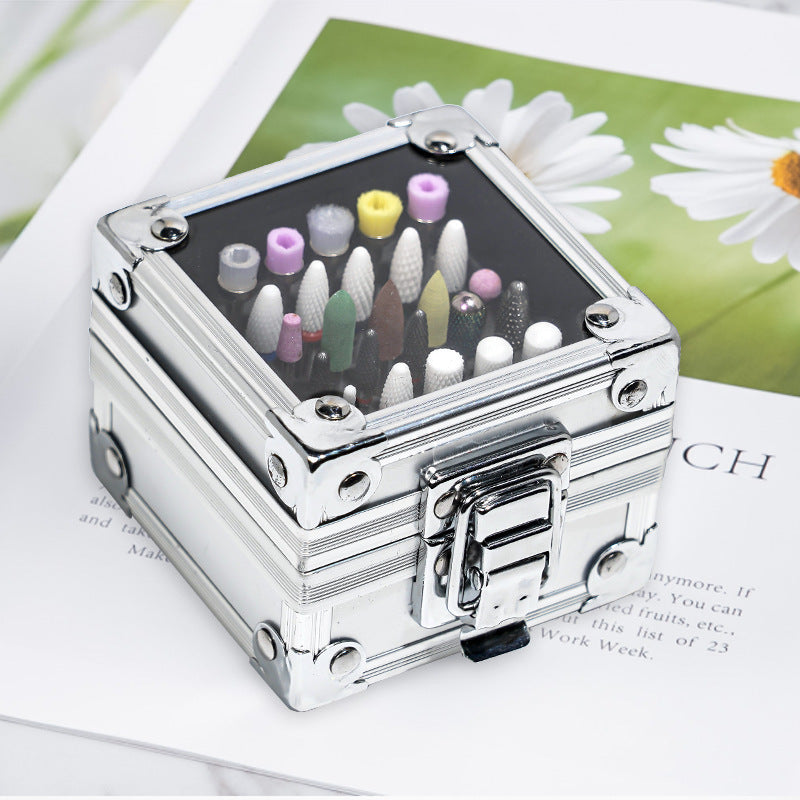 Manicure Grinding Head Storage Box