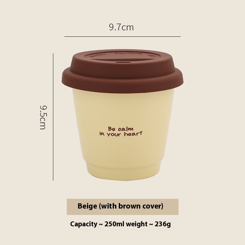 Dopamine Cute Portable Coffee Cup